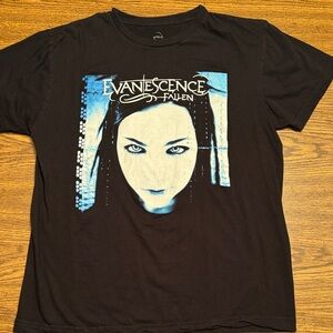 Evanescence Fallen Black T-Shirt
